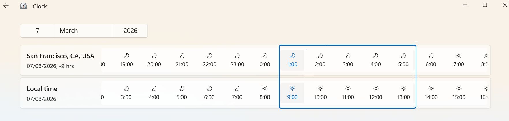 s clock meeting planner